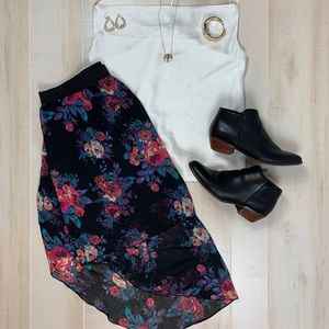 Charlotte Russe High-low Skirt